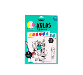 Omy Omy - painting kit - atlas Omy Omy - painting kit - atlas
