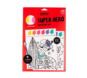 Omy Omy - painting kit - super heros Omy Omy - painting kit - super heros
