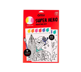 Omy Omy - painting kit - super heros Omy Omy - painting kit - super heros