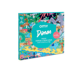 Omy Omy - poster & stickers - dinos Omy Omy - poster & stickers - dinos