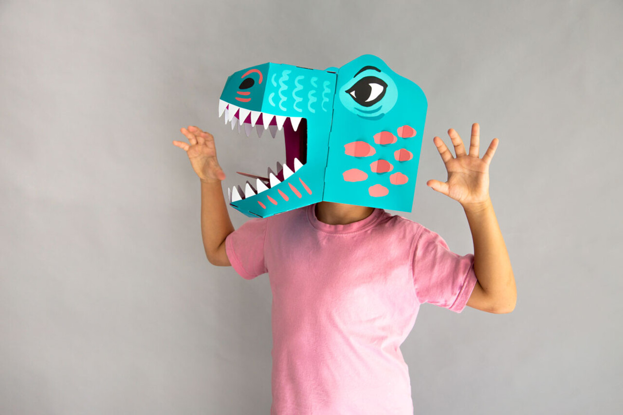 Omy Omy - 3d masker - tyrannosaurus rex