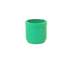 Living by Colors Living by colors - silicone bloempot potts - emerald Living by Colors Living by colors - silicone bloempot potts - emerald
