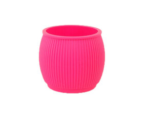 Living by Colors Living by colors - silicone bloempot chubby - fuchsia