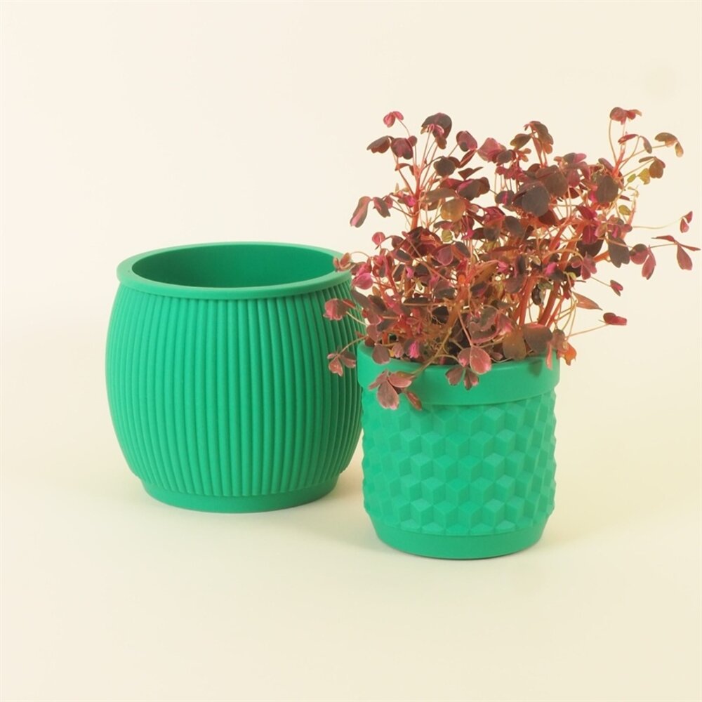 Living by Colors Living by colors - silicone bloempot potts - emerald