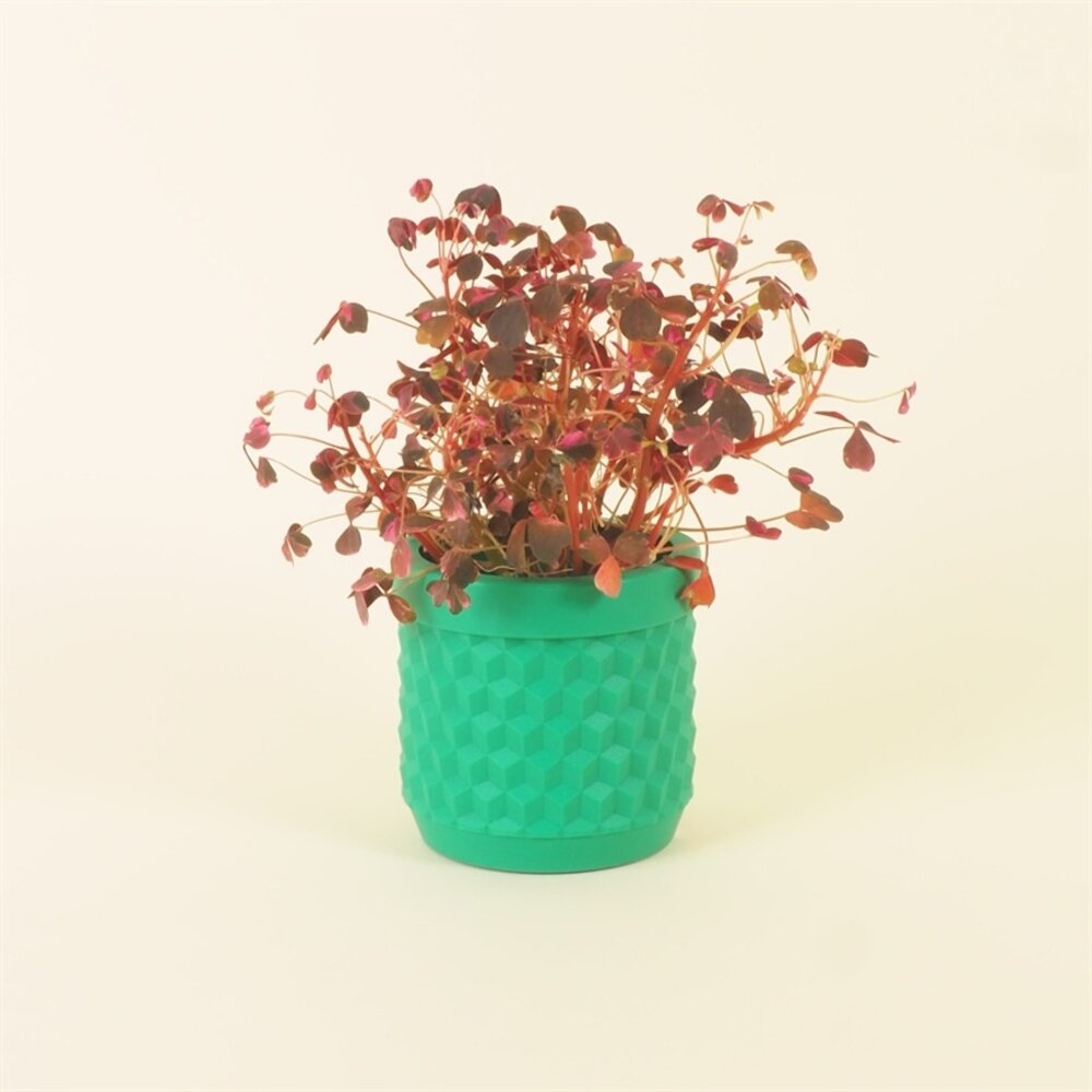 Living by Colors Living by colors - silicone bloempot potts - emerald