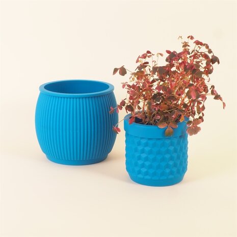 Living by Colors Living by colors - silicone bloempot potts - royal blue