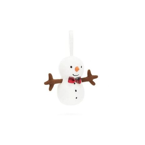 Jellycat Jellycat - festive folly knuffel - snowman Jellycat Jellycat - festive folly knuffel - snowman