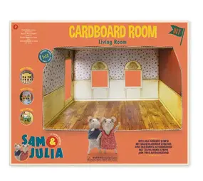 Sam & Julia / Het Muizenhuis Het Muizenhuis - kartonnen  kamer - woonkamer