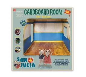 Sam & Julia / Het Muizenhuis Het Muizenhuis - kartonnen  kamer - kinderkamer Sam & Julia / Het Muizenhuis Het Muizenhuis - kartonnen  kamer - kinderkamer