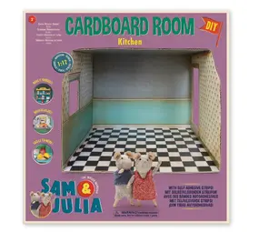 Sam & Julia / Het Muizenhuis Het Muizenhuis - kartonnen  kamer - keuken