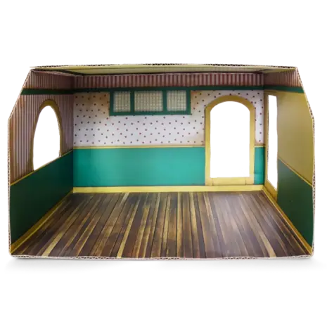 Sam & Julia / Het Muizenhuis Het Muizenhuis - kartonnen  kamer - winkel Sam & Julia / Het Muizenhuis Het Muizenhuis - kartonnen  kamer - winkel