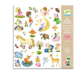 Djeco Djeco - stickers metallic - fantasy Djeco Djeco - stickers metallic - fantasy