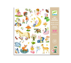 Djeco Djeco - stickers metallic - fantasy Djeco Djeco - stickers metallic - fantasy