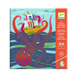 Djeco Djeco - kraskaarten duocolor - topsy turvy