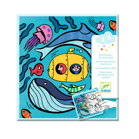 Djeco Djeco - kleuren & spelen - oceaan Djeco Djeco - kleuren & spelen - oceaan
