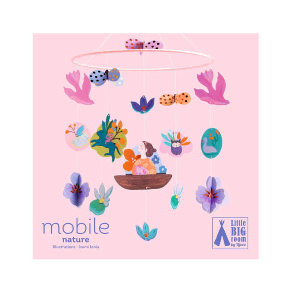 Djeco Djeco - mobiel van papier - natuur