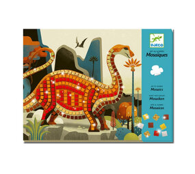 Djeco Djeco - mozaiek - dinosauriërs Djeco Djeco - mozaiek - dinosauriërs