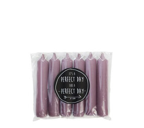 Rustik Lys Rustik Lys - 6 dinerkaarsjes - mauve