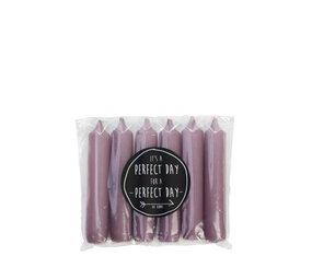 Rustik Lys Rustik Lys - 6 dinerkaarsjes - mauve Rustik Lys Rustik Lys - 6 dinerkaarsjes - mauve