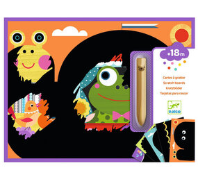 Djeco Djeco - kraskaarten voor kleintjes - ontdekken