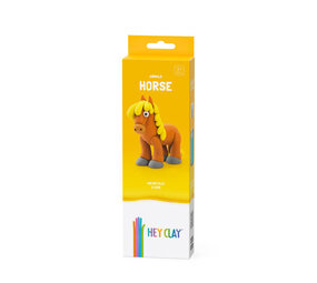 Hey Clay Hey Clay - boetseerklei - paard (3 potjes) Hey Clay Hey Clay - boetseerklei - paard (3 potjes)