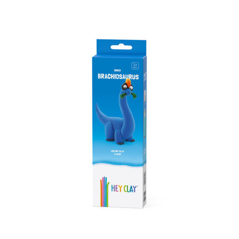 Hey Clay Hey Clay - boetseerklei - brachiosaurus (3 potjes) Hey Clay Hey Clay - boetseerklei - brachiosaurus (3 potjes)