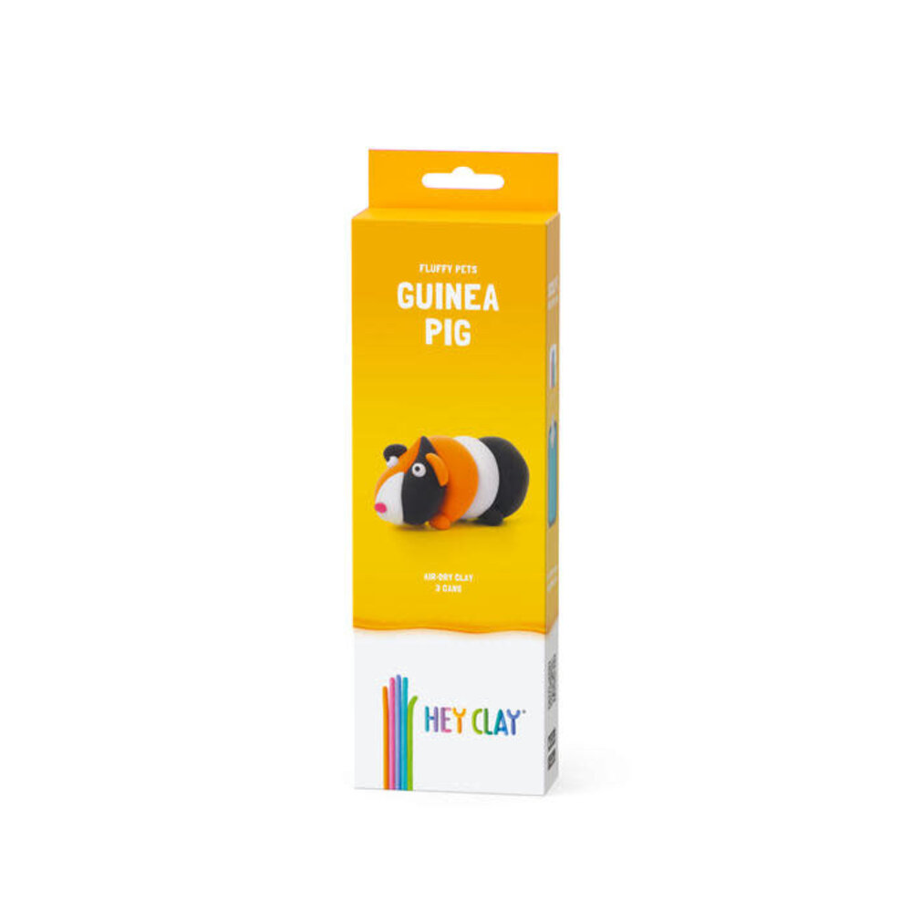 Hey Clay Hey Clay - boetseerklei - cavia (3 potjes) Hey Clay Hey Clay - boetseerklei - cavia (3 potjes)