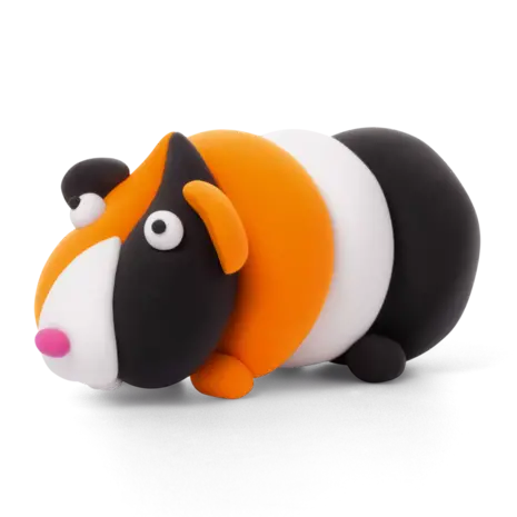 Hey Clay Hey Clay - boetseerklei - cavia (3 potjes) Hey Clay Hey Clay - boetseerklei - cavia (3 potjes)