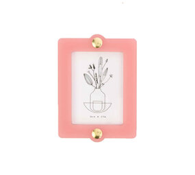 Studio Harm en Elke Studio Harm en Elke - wall frame small square - pink/orange Studio Harm en Elke Studio Harm en Elke - wall frame small square - pink/orange