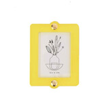 Studio Harm en Elke Studio Harm en Elke - wall frame small square - yellow/gold
