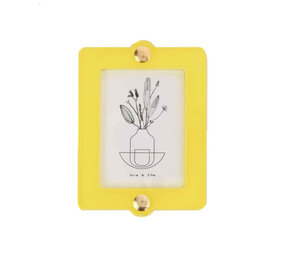 Studio Harm en Elke Studio Harm en Elke - wall frame small square - yellow/gold