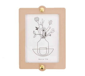 Studio Harm en Elke Studio Harm en Elke - wall frame big square - nude/smoke