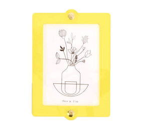 Studio Harm en Elke Studio Harm en Elke - wall frame big square - yellow/gold