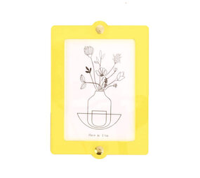 Studio Harm en Elke Studio Harm en Elke - wall frame big square - yellow/gold Studio Harm en Elke Studio Harm en Elke - wall frame big square - yellow/gold