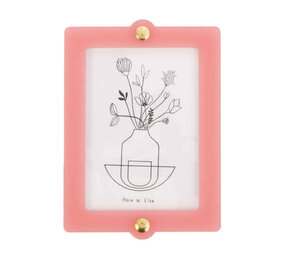 Studio Harm en Elke Studio Harm en Elke - wall frame big square - pink/orange