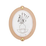 Studio Harm en Elke Studio Harm en Elke - wall frame big oval - nude/smoke