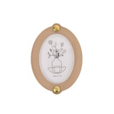 Studio Harm en Elke Studio Harm en Elke - wall frame small oval - nude/smoke