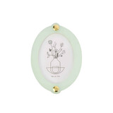 Studio Harm en Elke Studio Harm en Elke - wall frame small oval - blue/mint