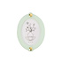 Studio Harm en Elke - wall frame small oval - blue/mint Studio Harm en Elke - wall frame small oval - blue/mint