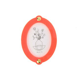 Studio Harm en Elke Studio Harm en Elke - wall frame small oval - pink/orange