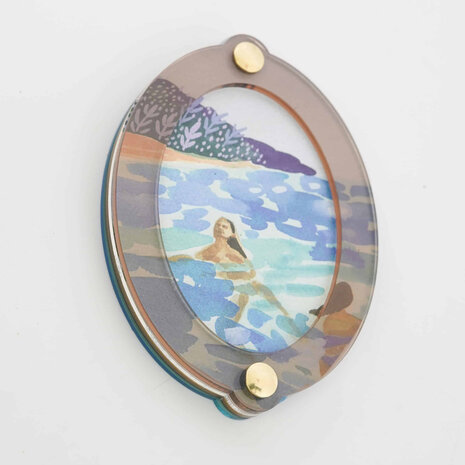 Studio Harm en Elke Studio Harm en Elke - fotolijstje - groot ovaal - neon geel/goudkleur Studio Harm en Elke Studio Harm en Elke - fotolijstje - groot ovaal - neon geel/goudkleur