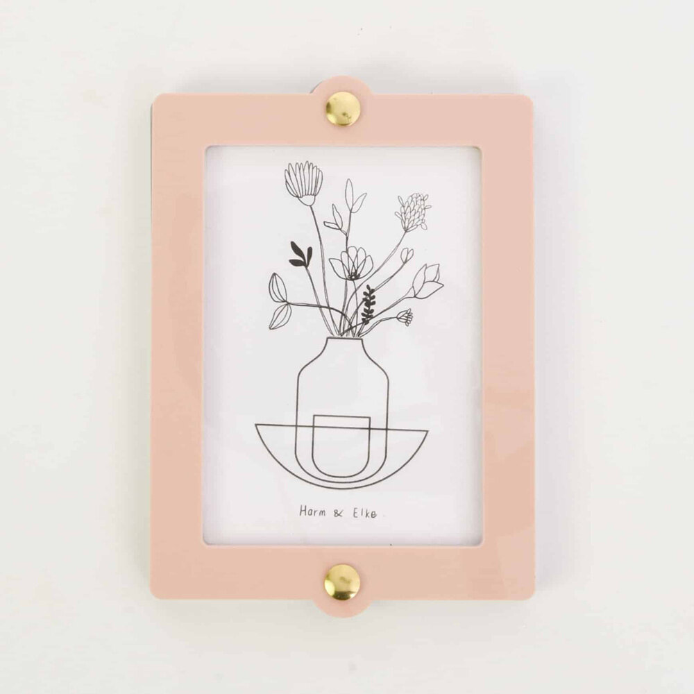 Studio Harm en Elke Studio Harm en Elke - fotolijstje - groot rechthoekig - rozebruin/rook Studio Harm en Elke Studio Harm en Elke - fotolijstje - groot rechthoekig - rozebruin/rook