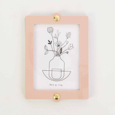 Studio Harm en Elke Studio Harm en Elke - fotolijstje - groot rechthoekig - rozebruin/rook Studio Harm en Elke Studio Harm en Elke - fotolijstje - groot rechthoekig - rozebruin/rook