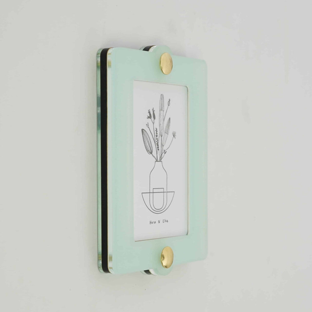 Studio Harm en Elke Studio Harm en Elke - fotolijstje - klein rechthoekig - blauw/mintgroen Studio Harm en Elke Studio Harm en Elke - fotolijstje - klein rechthoekig - blauw/mintgroen