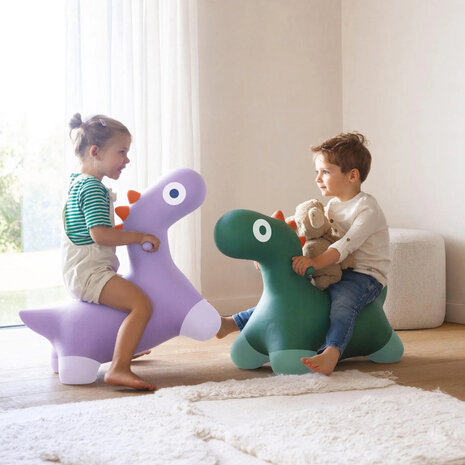 Quut Quut  - hoppi skippy dinosaurus - groen