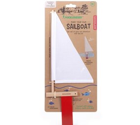 Kikkerland Kikkerland - buitenspeelgoed - huckleberry - maak je eigen zeilboot