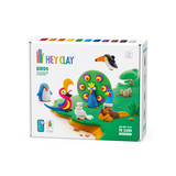 Hey Clay Hey Clay - boetseerklei - vogels (15 potjes)