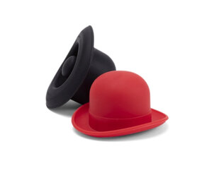 Monkey Business Monkey Business - flessenstop - bowler (set van 2)