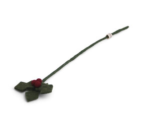 Gry & Sif Gry & sif - tak - holly met rode besjes Gry & Sif Gry & sif - tak - holly met rode besjes