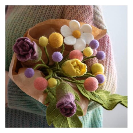 Gry & Sif Gry & sif - groot blad - donkergroen